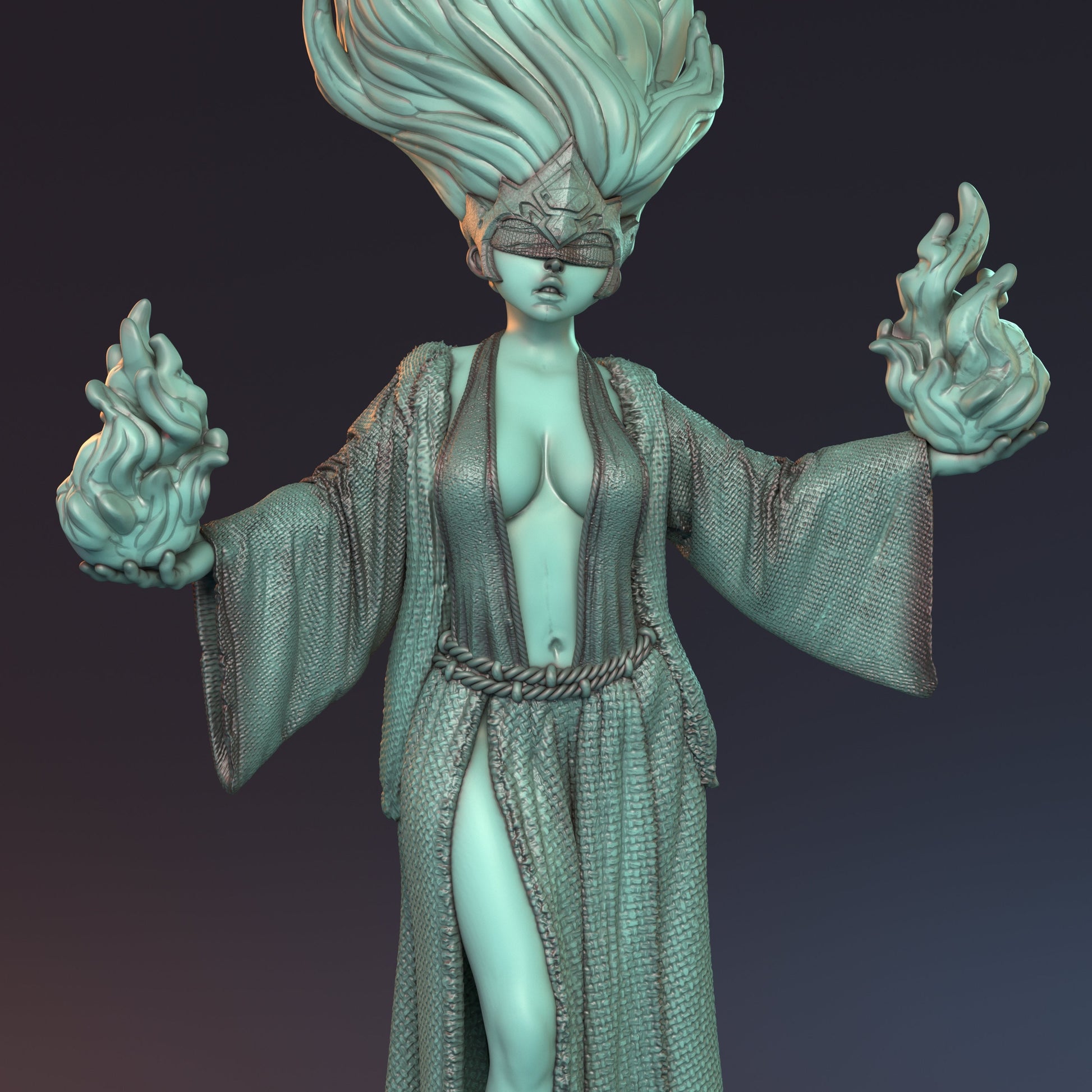 Xandren Galod - Pyromancer | MythReal Games