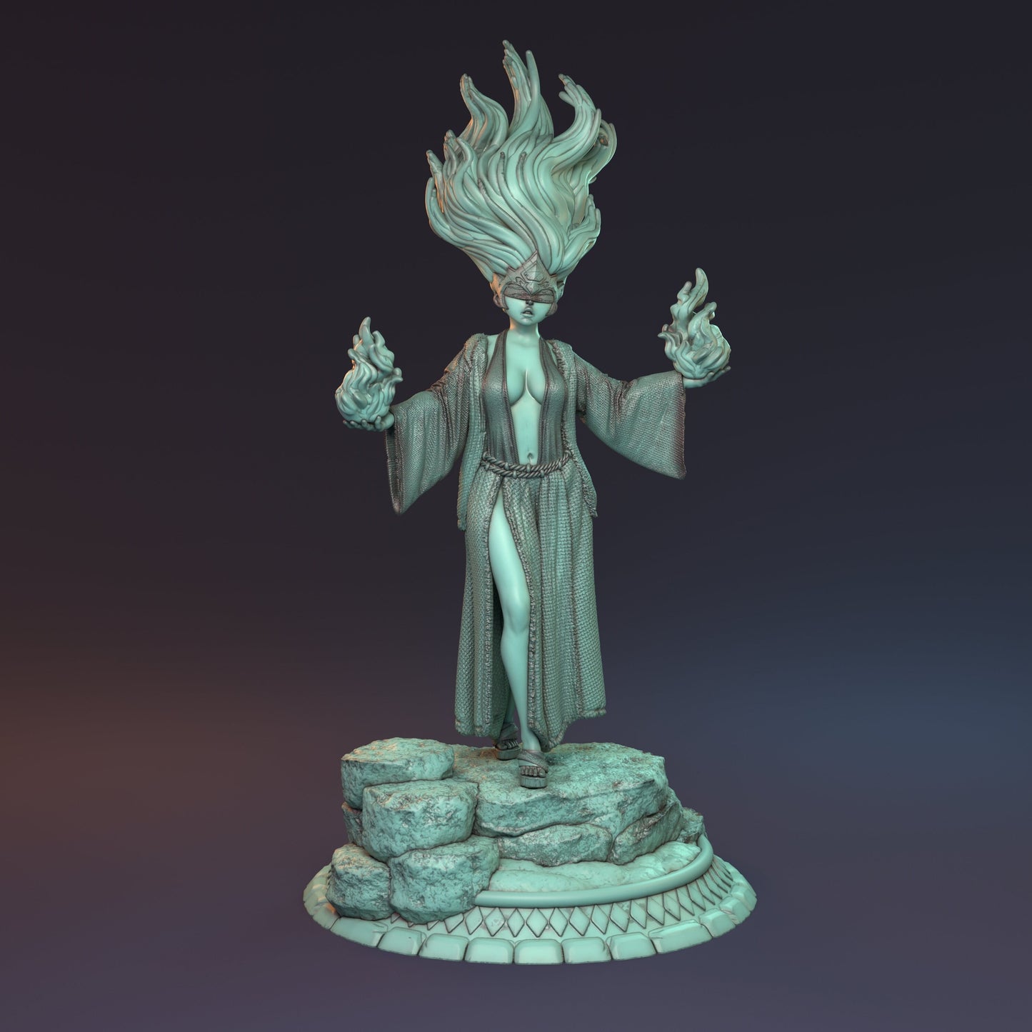 Xandren Galod - Pyromancer | MythReal Games