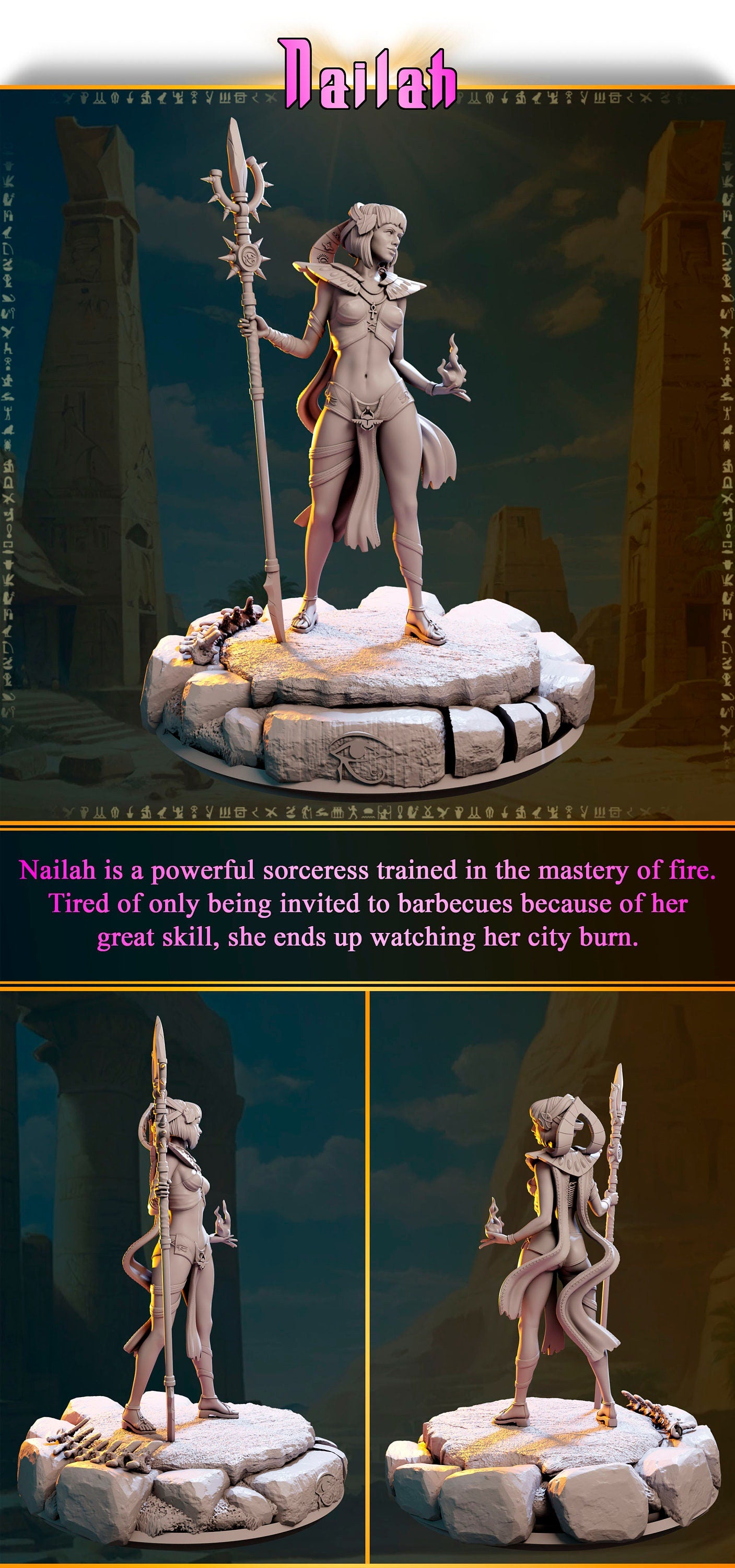 Nailah | Ladies of the Desert | Gilmore Studios