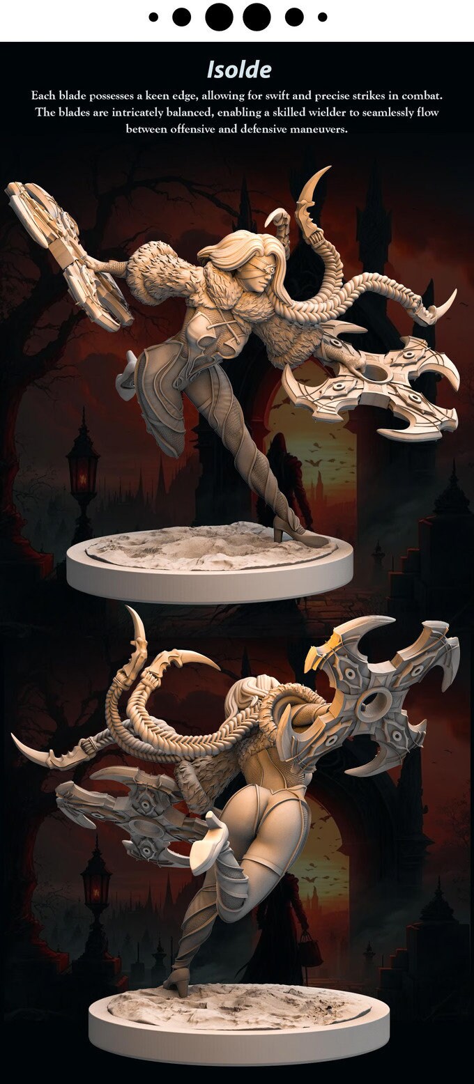 Isolde | The Chakram Fighter | Rks3D