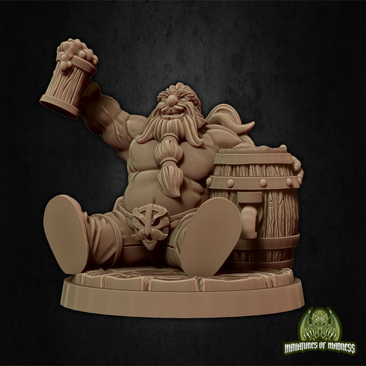 Hobur the Partyboy, Dwarf | Miniatures of Madness