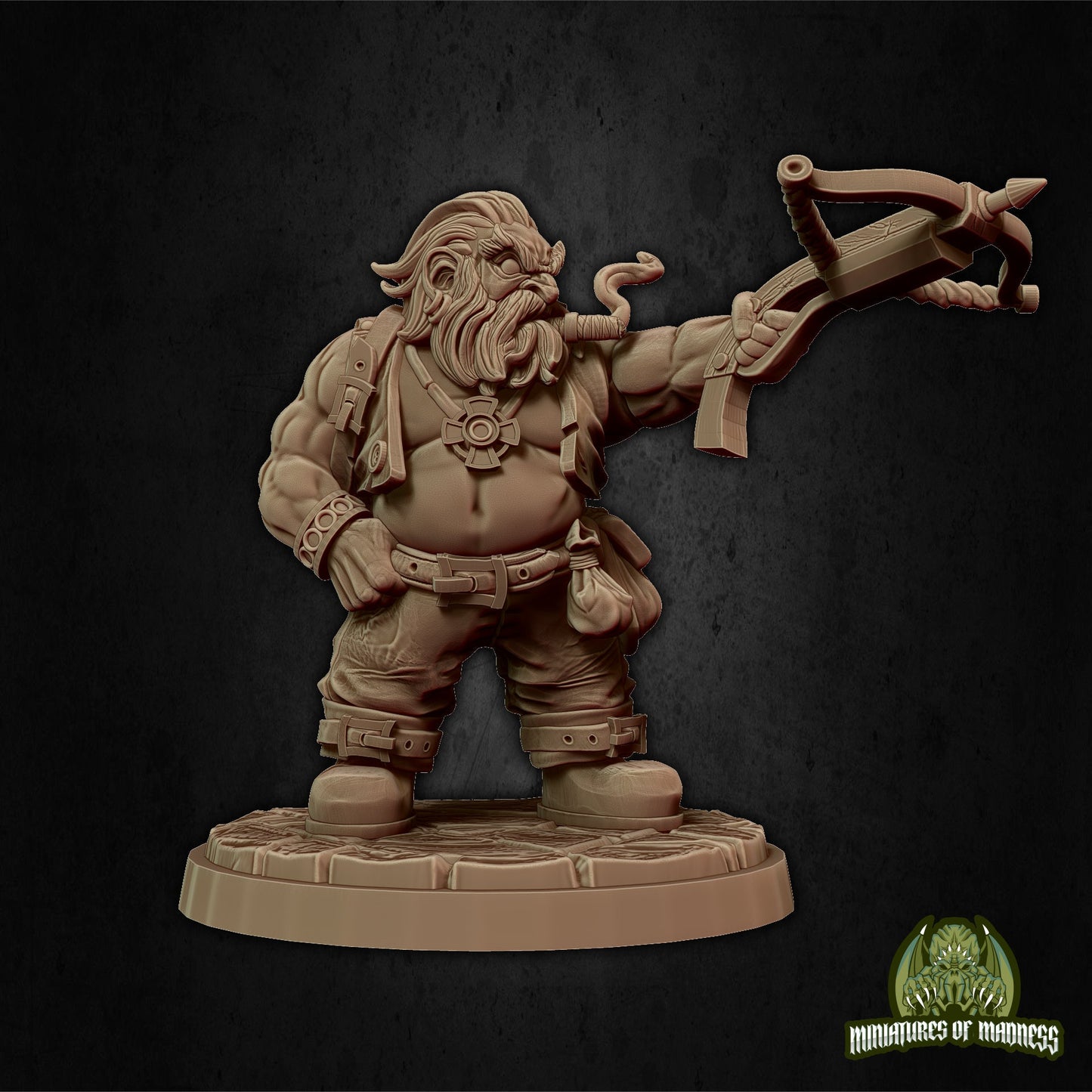 Little Bolin Longlook, Dwarf Ranger| Miniatures of Madness