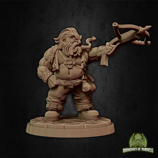 Little Bolin Longlook, Dwarf Ranger| Miniatures of Madness