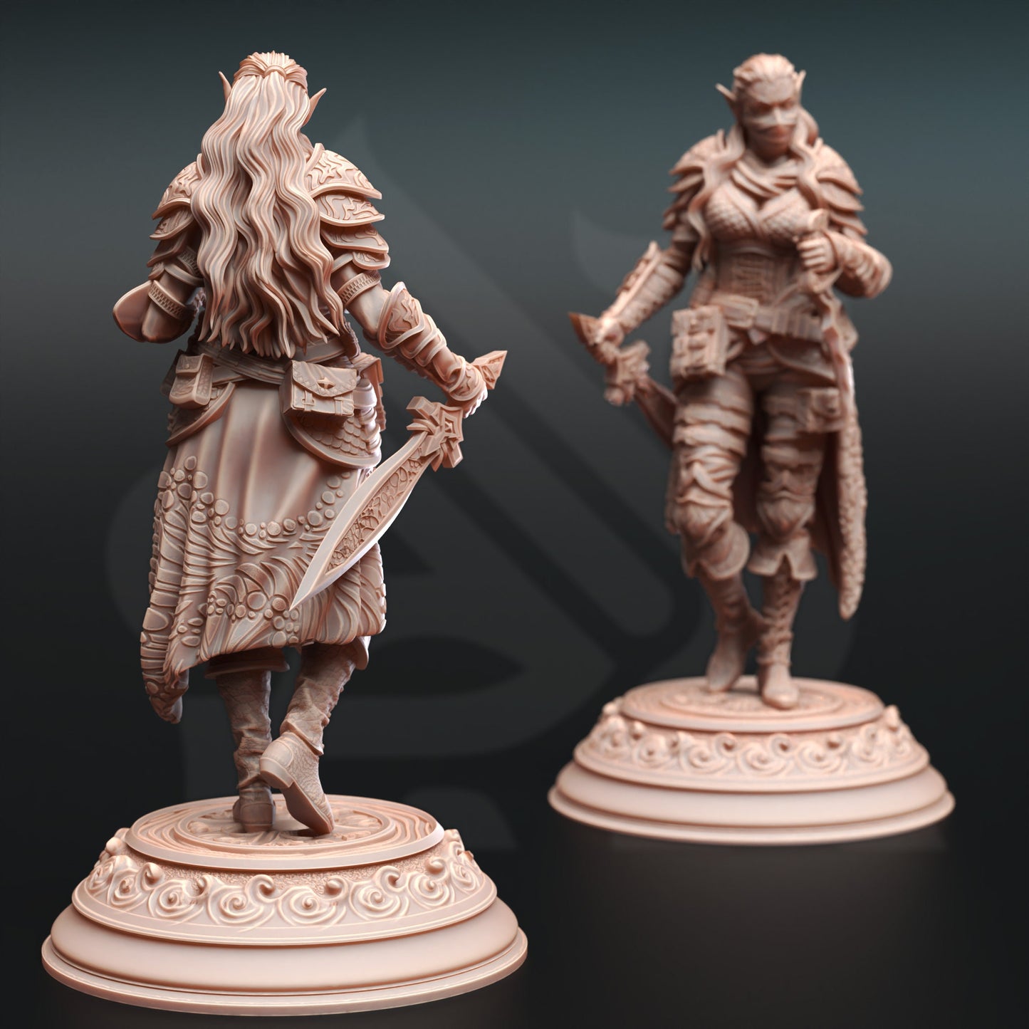Hali Brookes - Water Genasi Swashbuckler Rogue | Adventure Continues | DM Stash