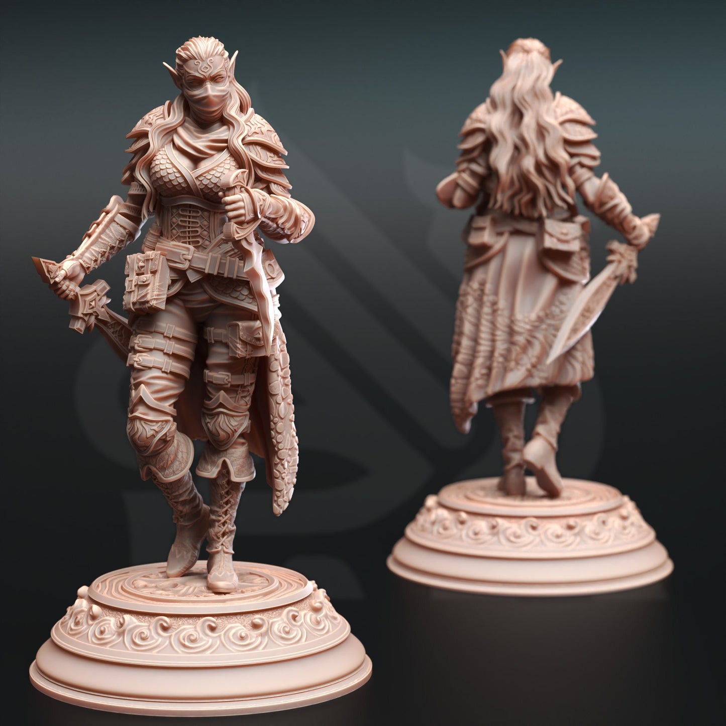 Hali Brookes - Water Genasi Swashbuckler Rogue | Adventure Continues | DM Stash