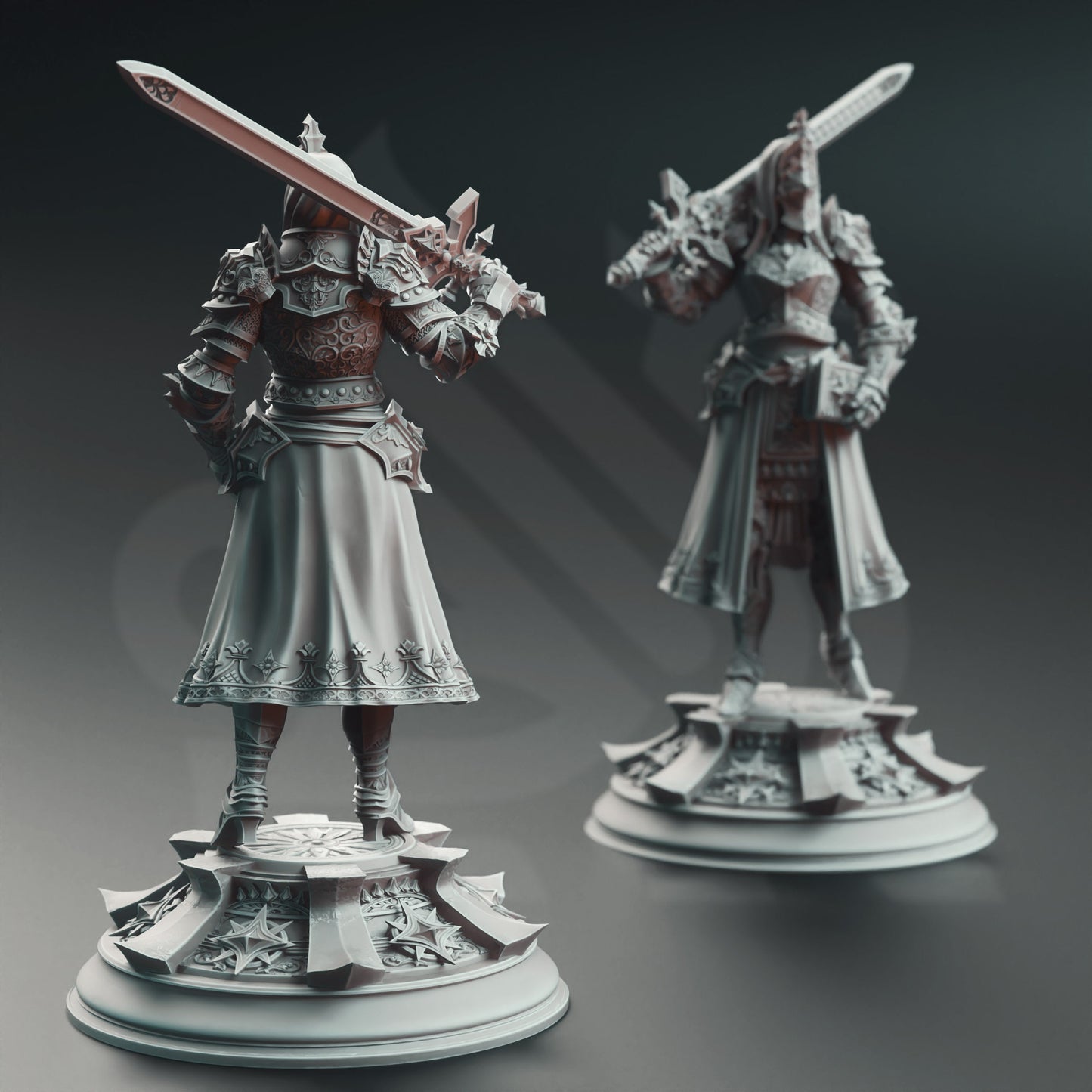 Johanna Saffron the Pious - Maiden Knight | A Grim Fate | DM Stash