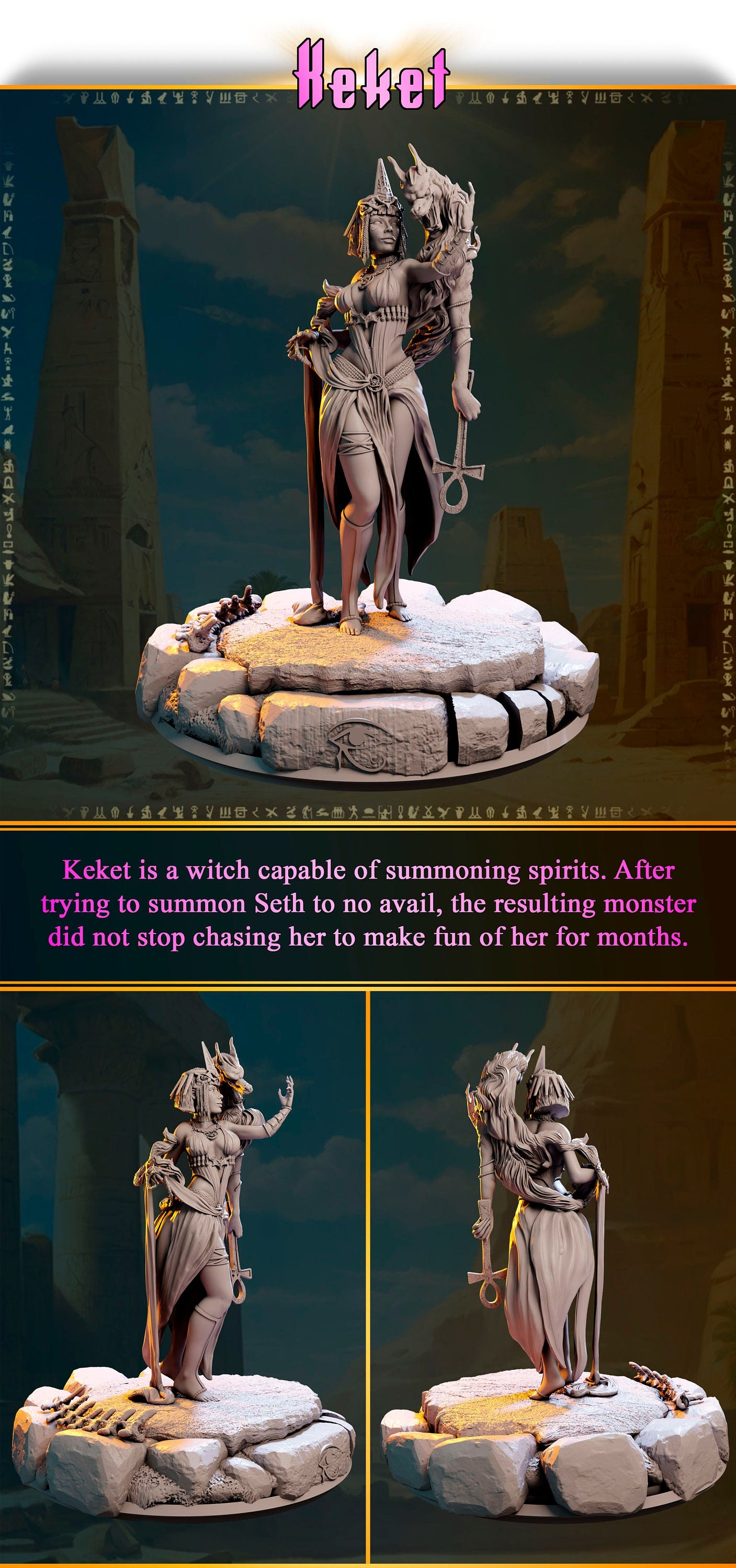 Keket | Ladies of the Desert | Gilmore Studios