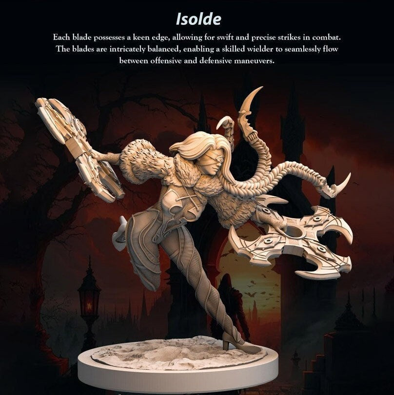 Isolde | The Chakram Fighter | Rks3D
