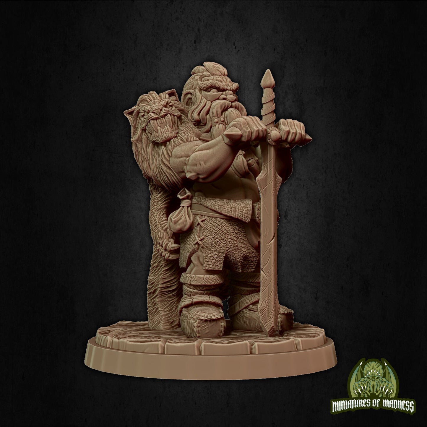 Lomli Longclaw, Dwarf Fighter | Miniatures of Madness