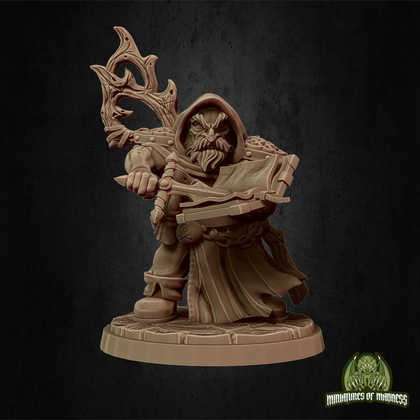 Sonus the Transmutator, Dwarf Wizard | Miniatures of Madness