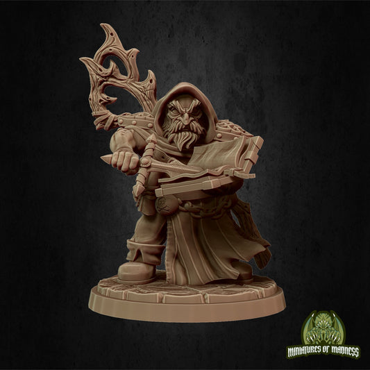 Sonus the Transmutator, Dwarf Wizard | Miniatures of Madness
