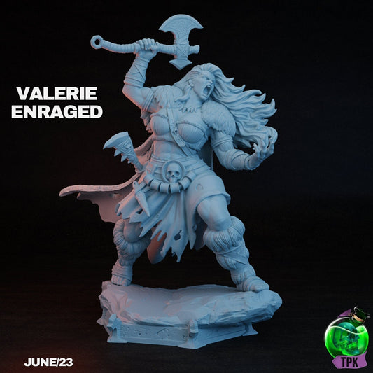 Valerie Enraged, Barbarian | TPK Lab