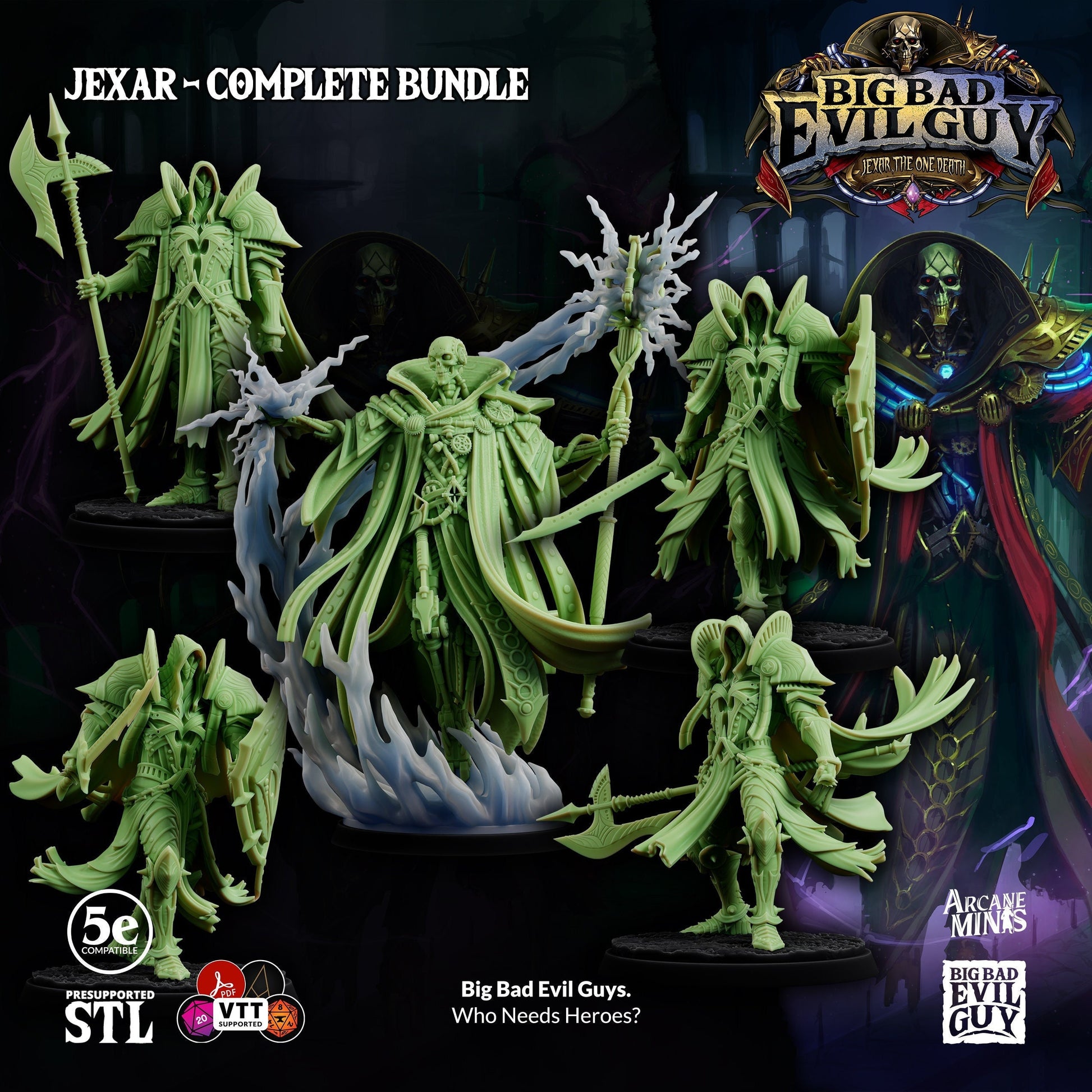 Jexar, The One Death | Big Bad Evil Guy