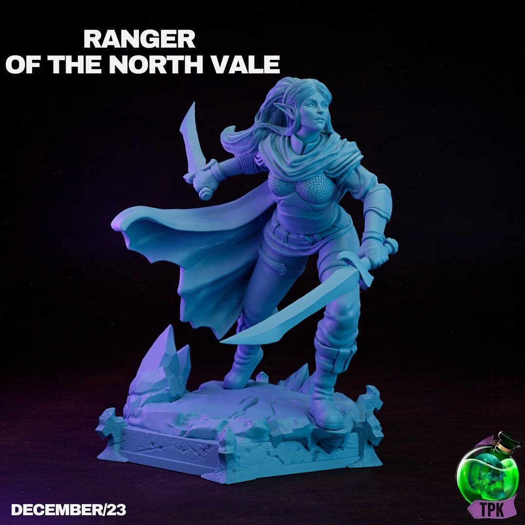 Ranger of the North Vale, Elf Ranger Fighter | TPK Lab