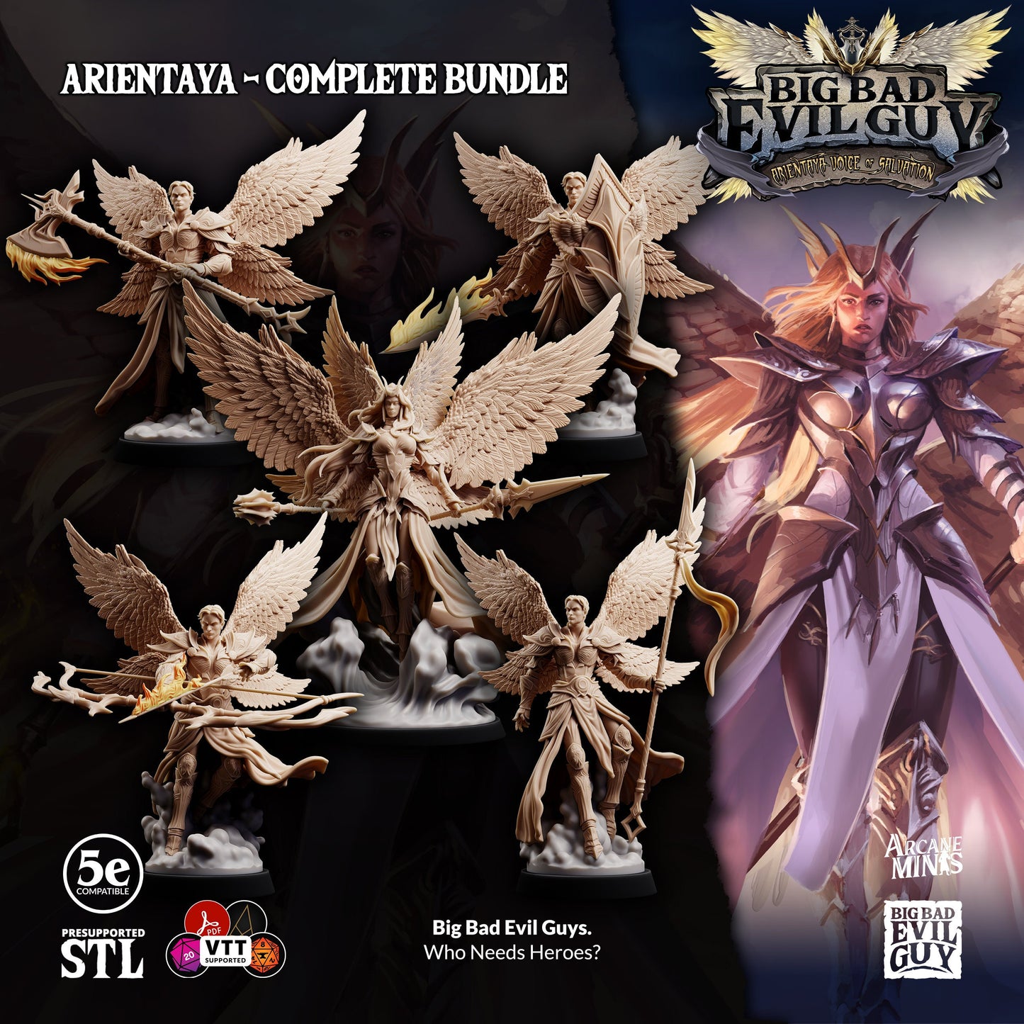 Arientaya, Voice of Salvation | Big Bad Evil Guy
