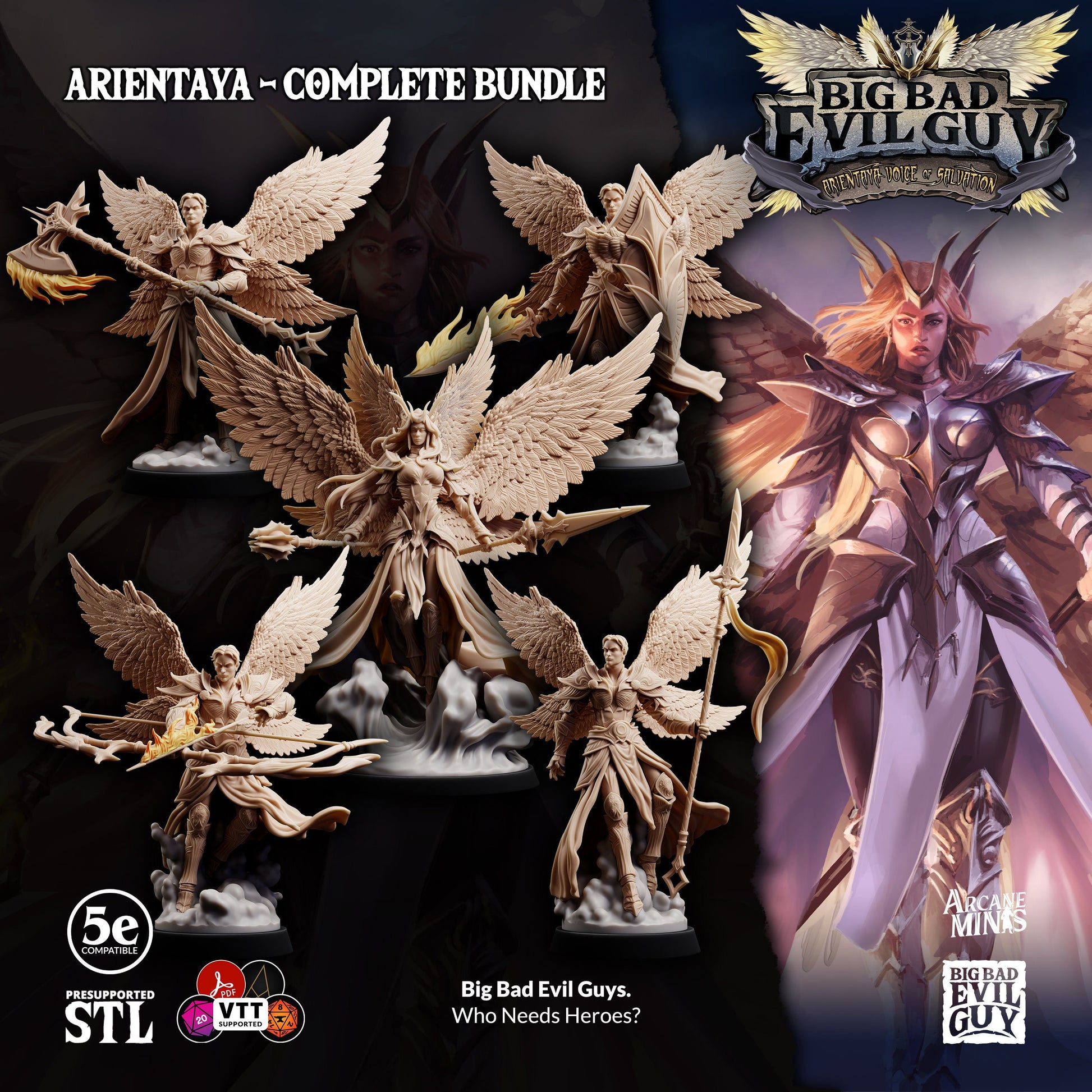 Arientaya, Voice of Salvation | Big Bad Evil Guy