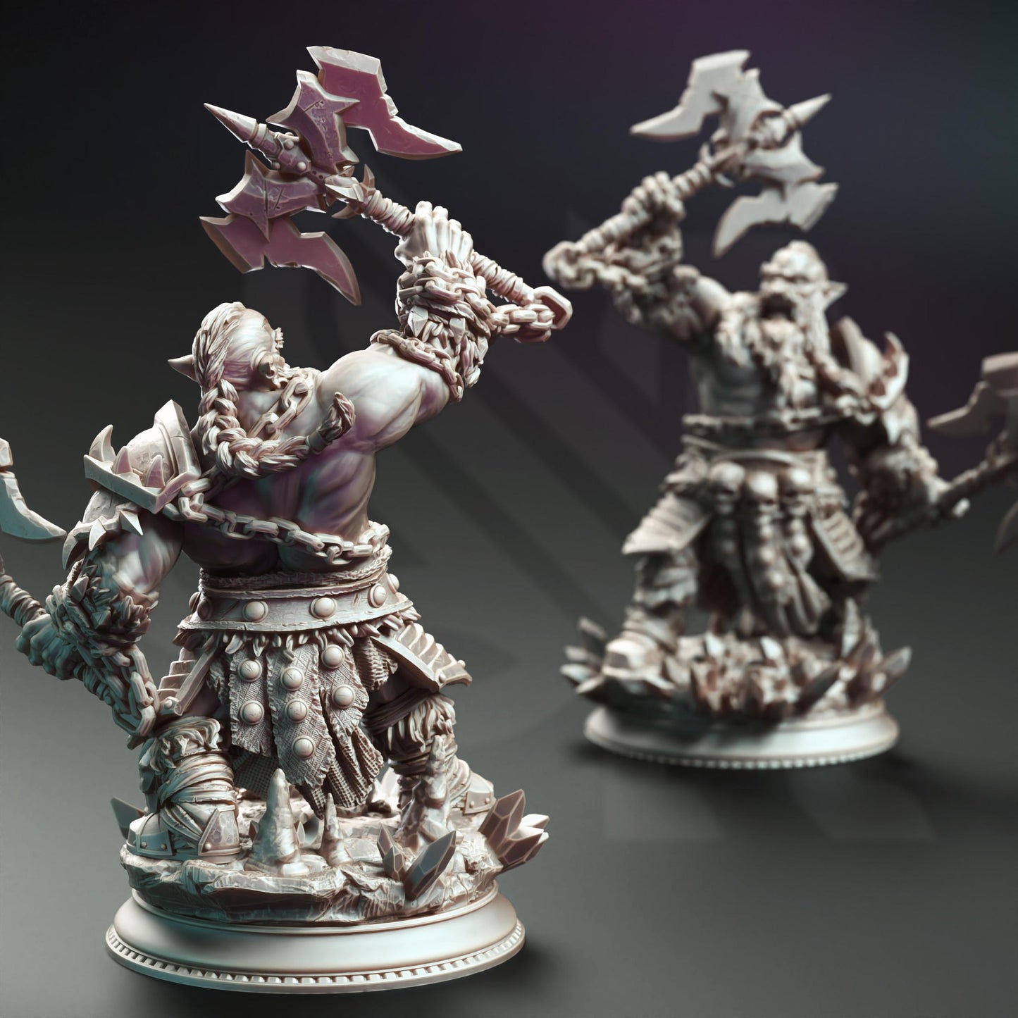 Korthart the Hateful Heart – Dark Dwarf Berserker | Dwarves of the Deep | DM Stash