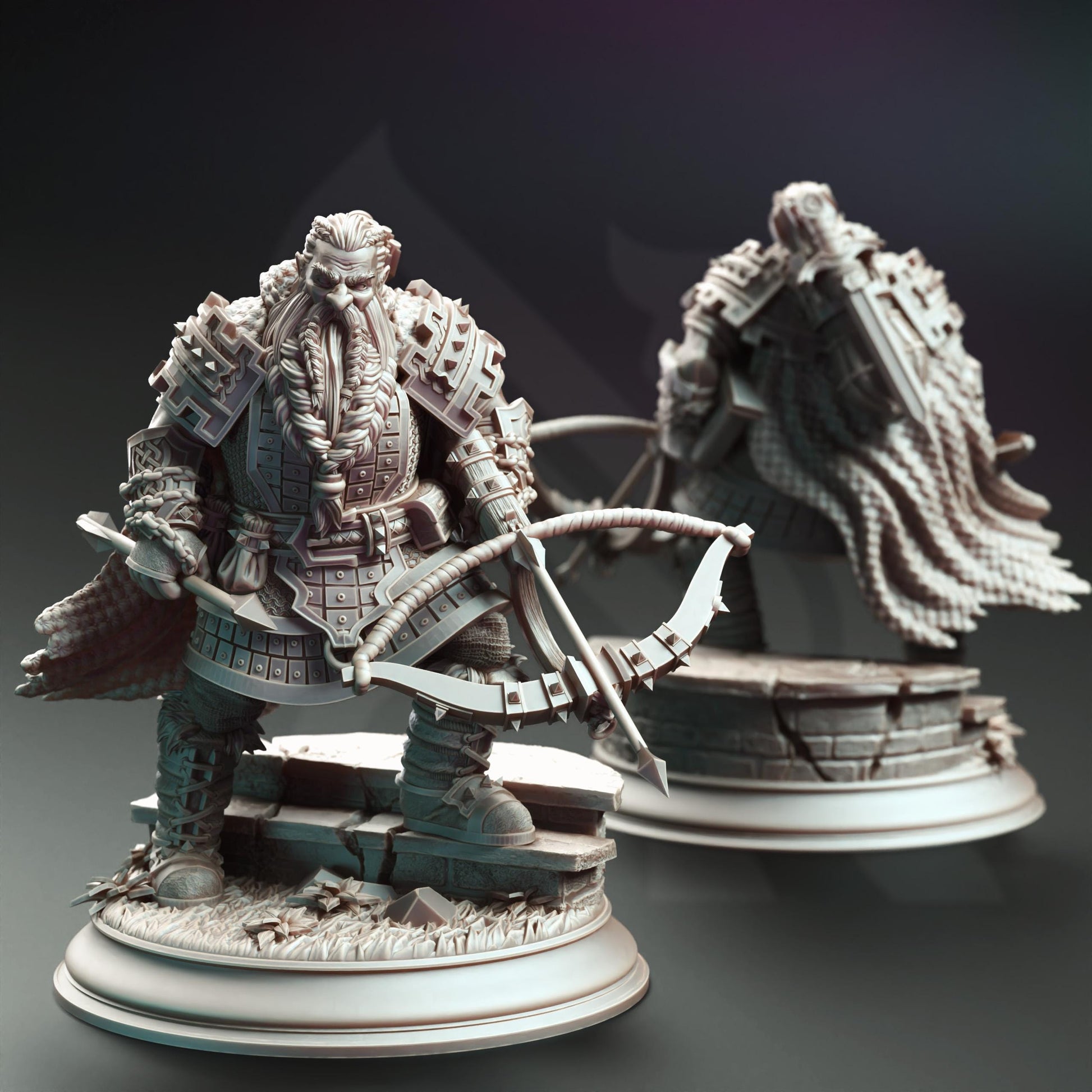 Tokrik - Dark Dwarf Hunter | Dwarves of the Deep | DM Stash