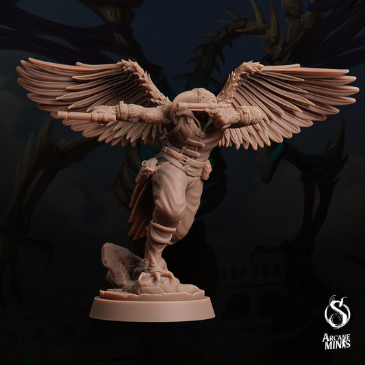 Aarakocra Gunslinger | Arcane Minis