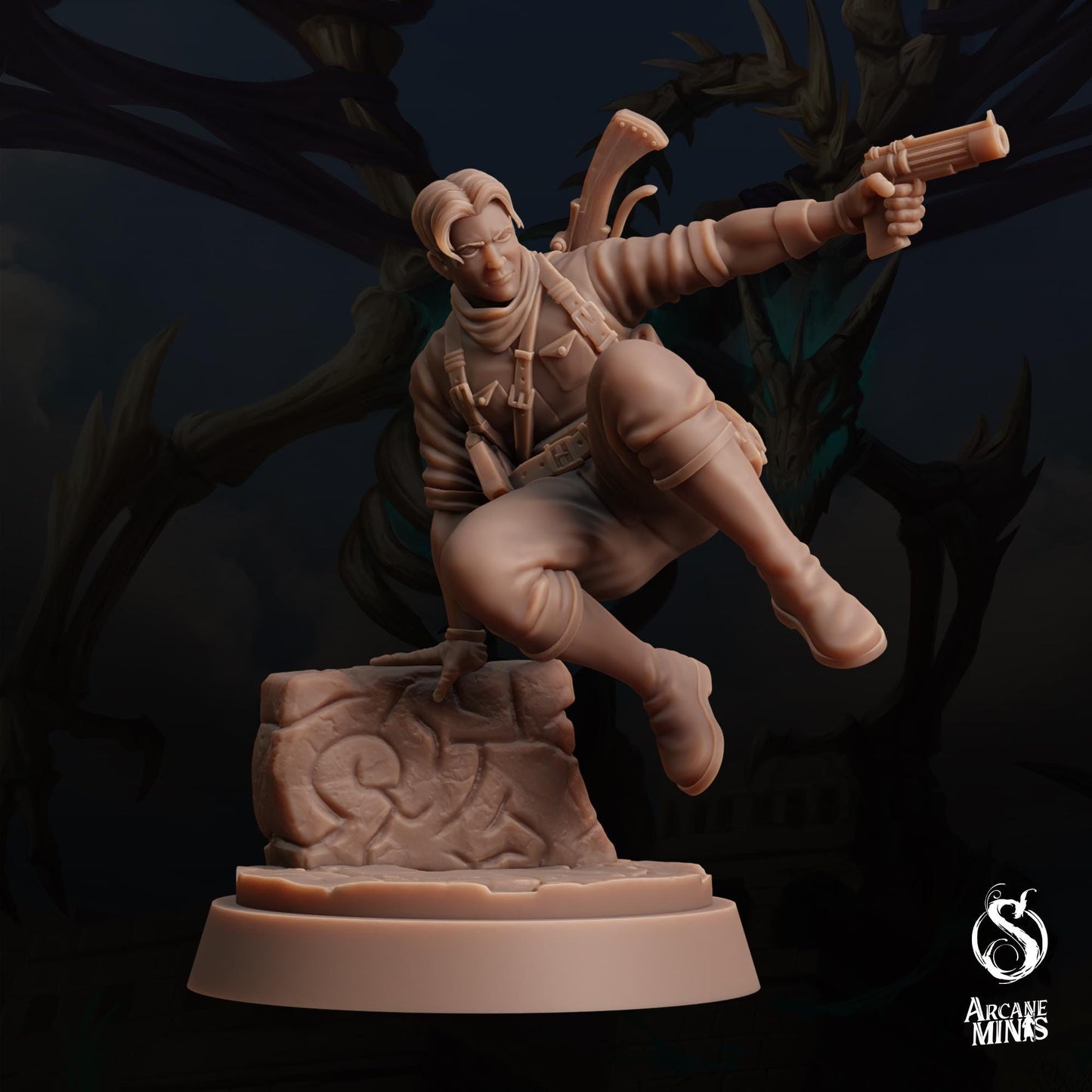Human Gunslinger | Arcane Minis