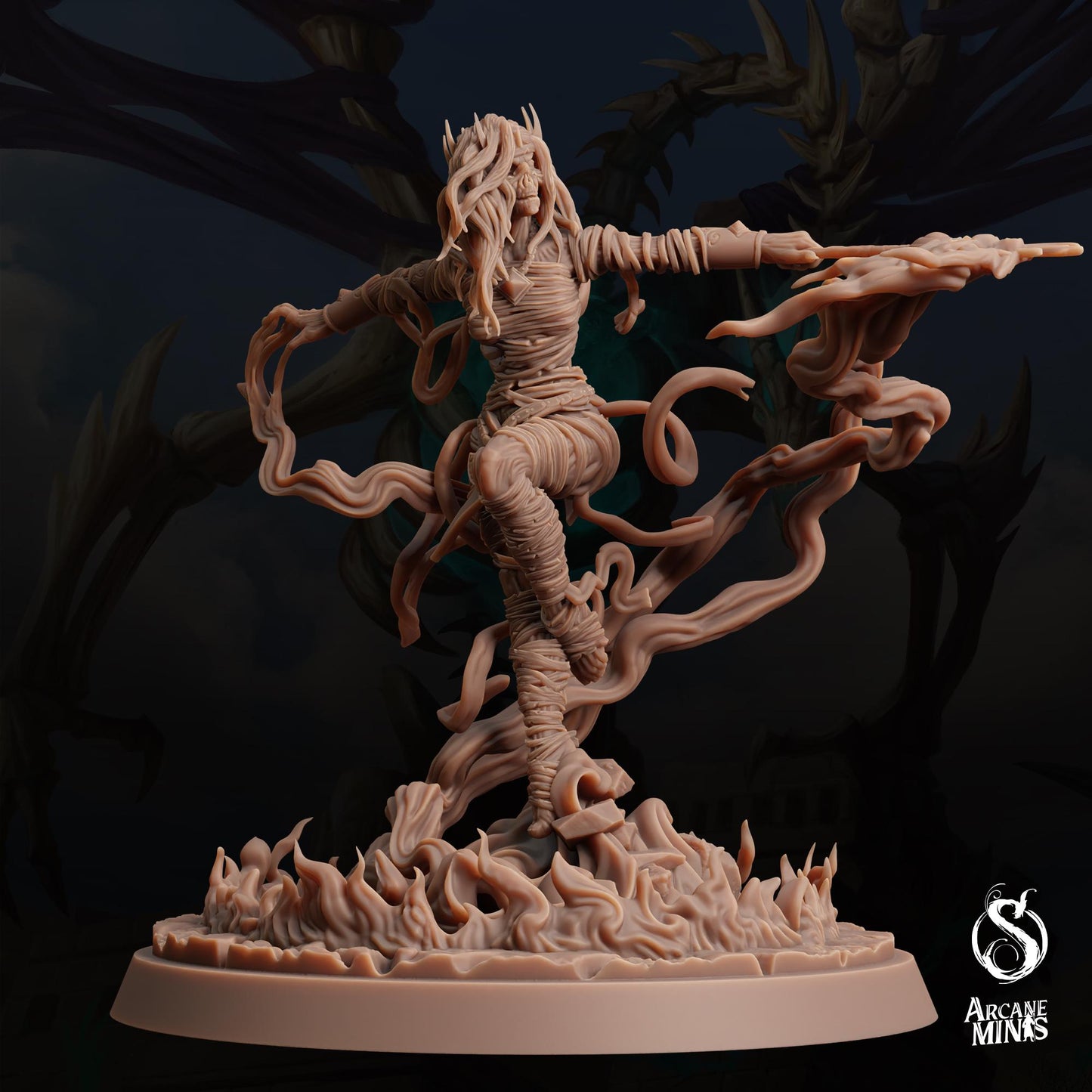 Mummy Lord Female Malignant One | Arcane Minis