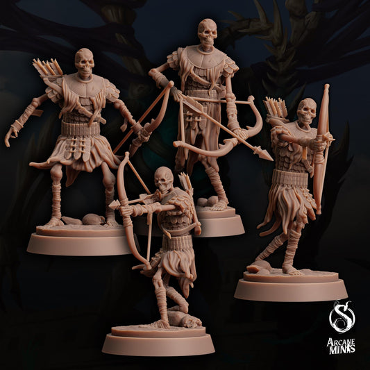 Skeleton Warriors Bowman | Arcane Minis