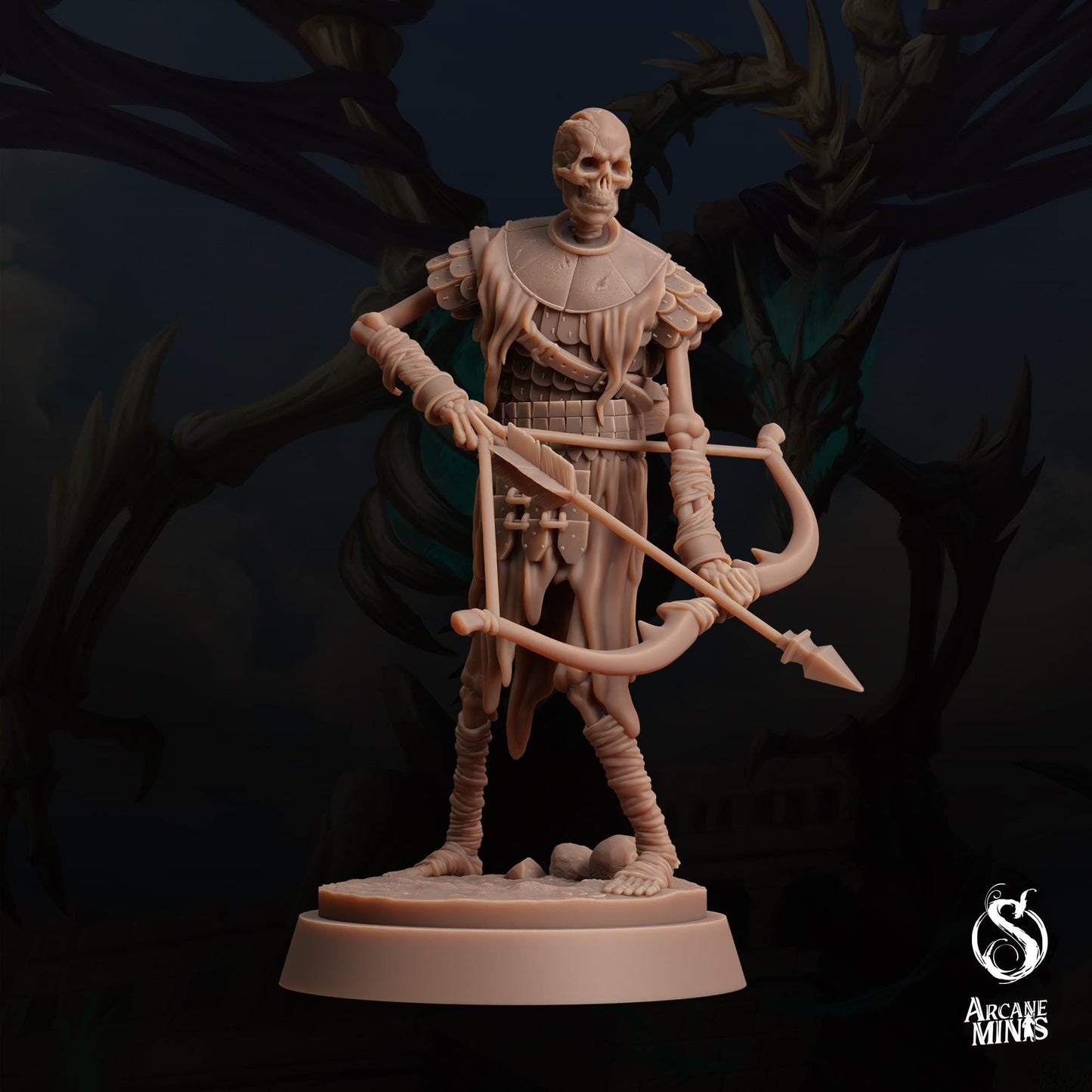 Skeleton Warriors Bowman | Arcane Minis