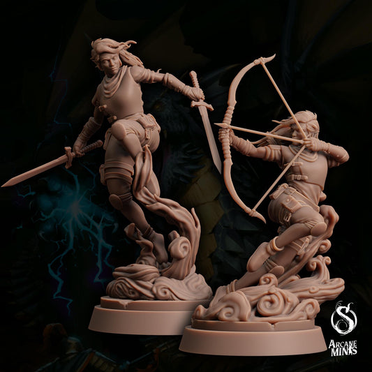 Air Genasi Ranger | Arcane Minis