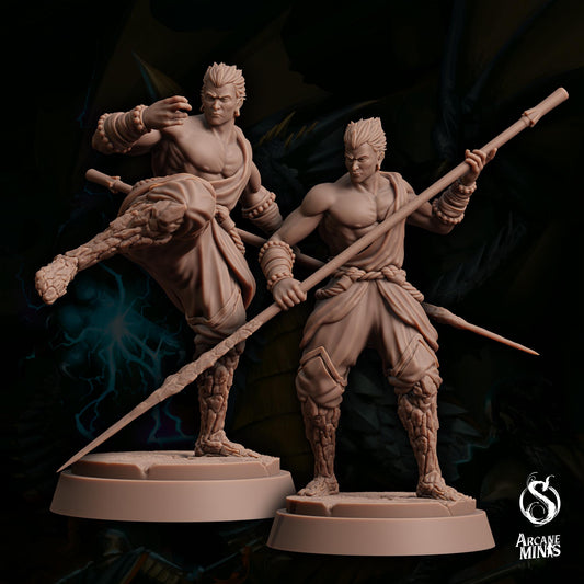 Earth Genasi Monk | Arcane Minis