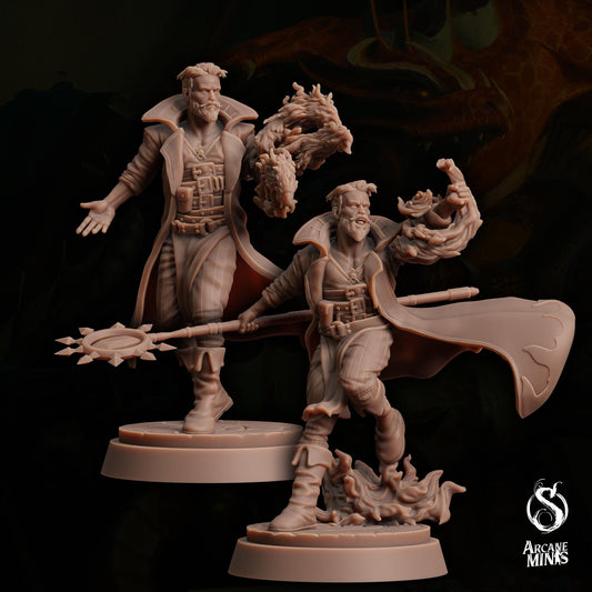 Fire Genasi Sorcerer | Arcane Minis