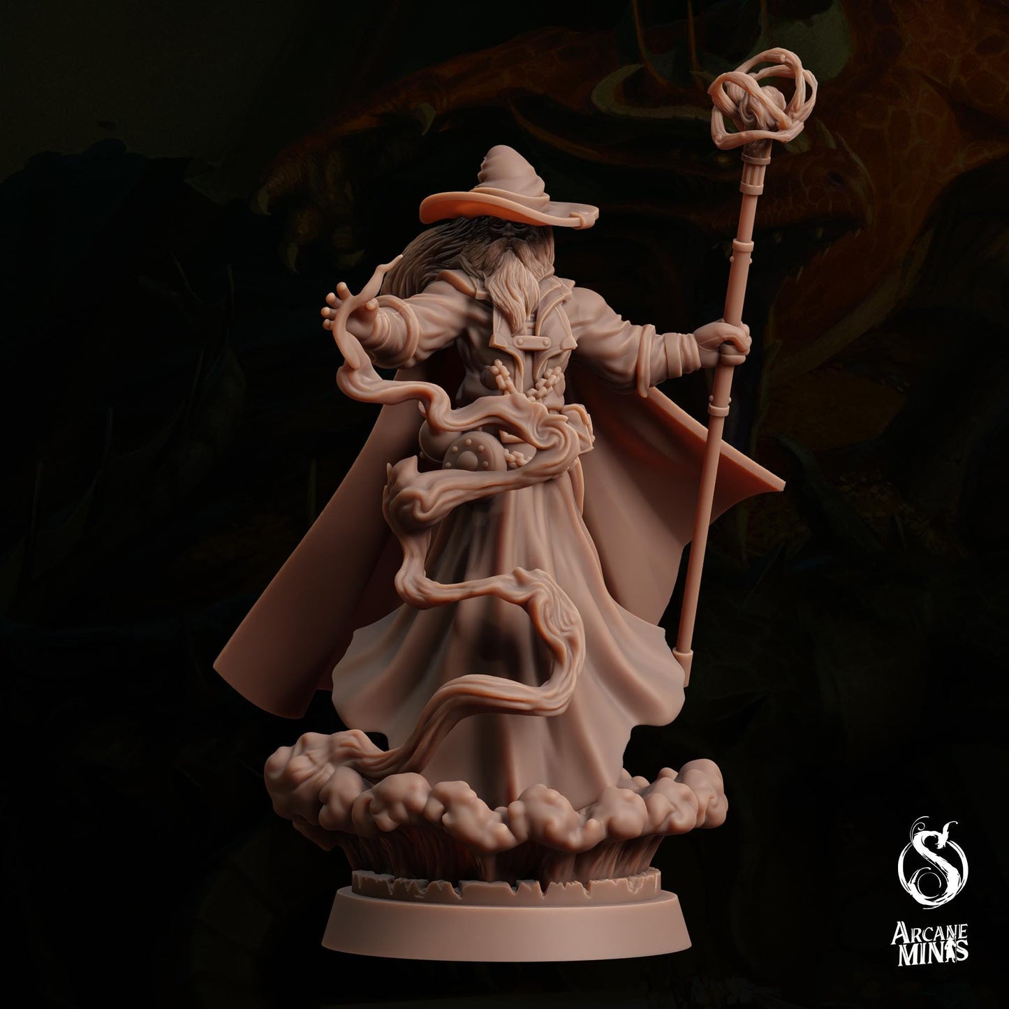 Water Genasi Cleric | Arcane Minis