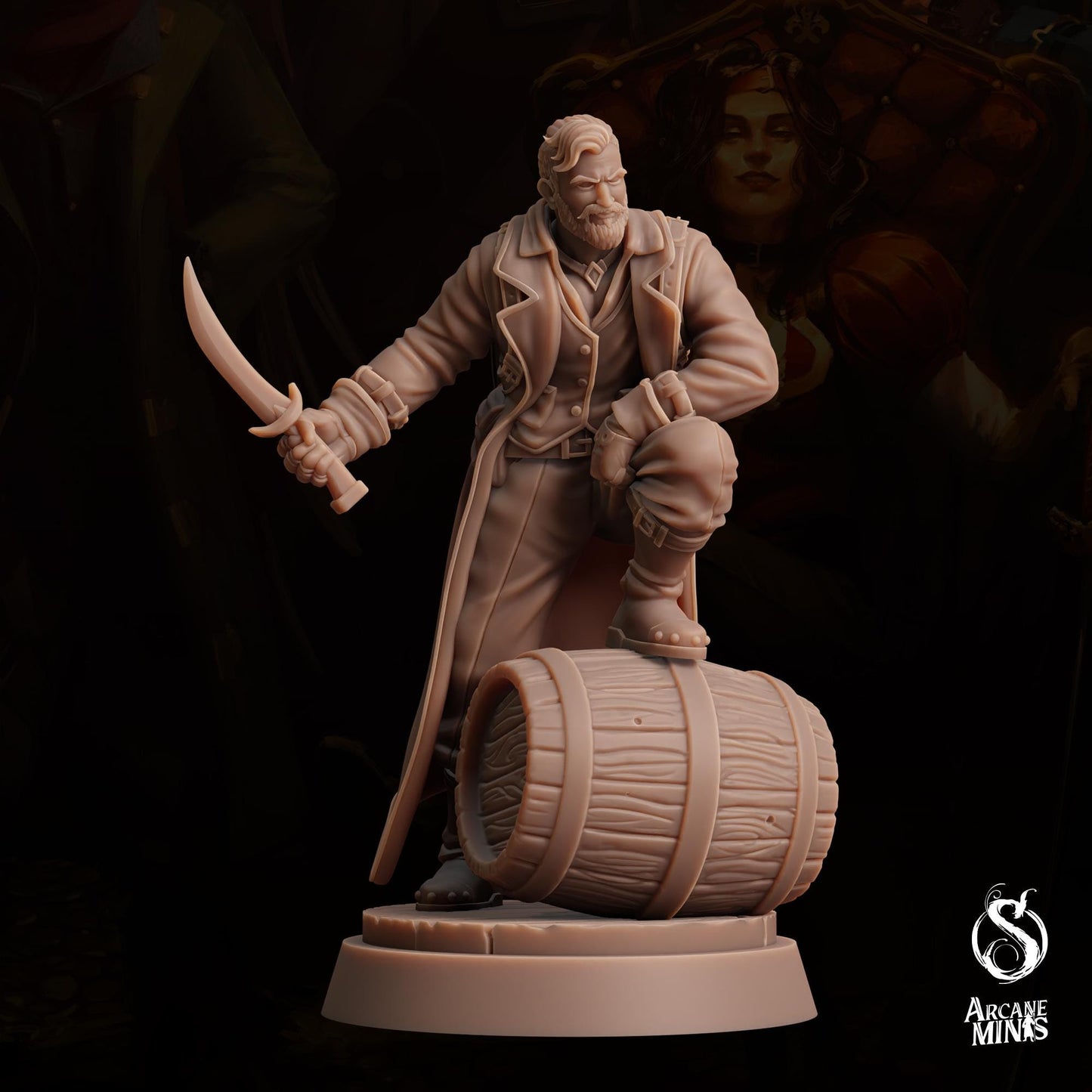 Human Brawler | Arcane Minis