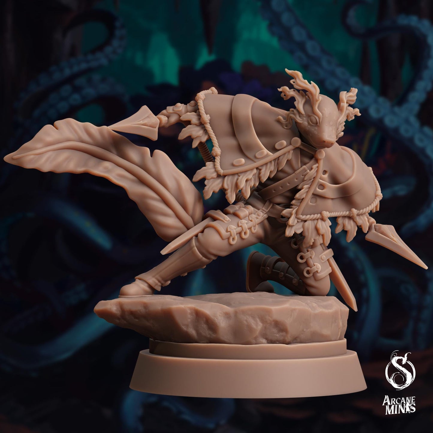 Axolian Ranger | Arcane Minis