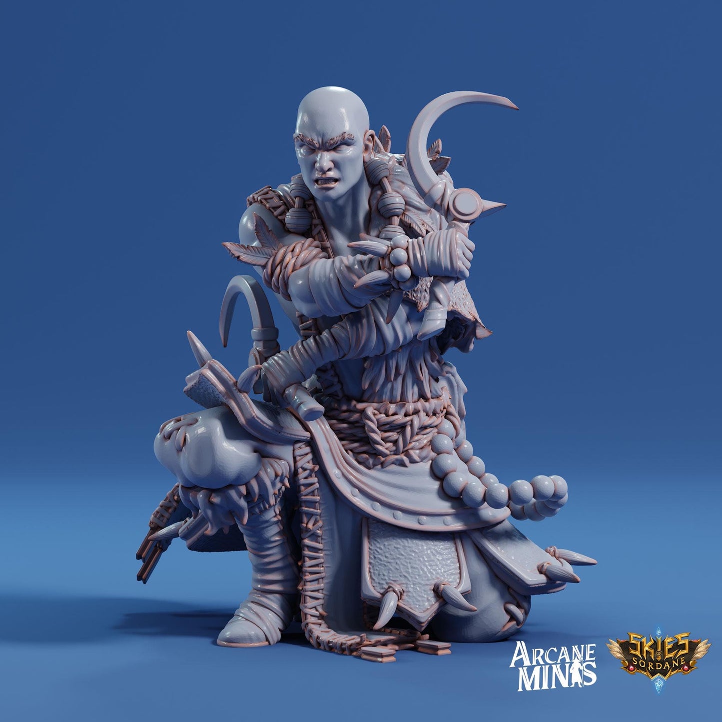 Human Monk | Arcane Minis