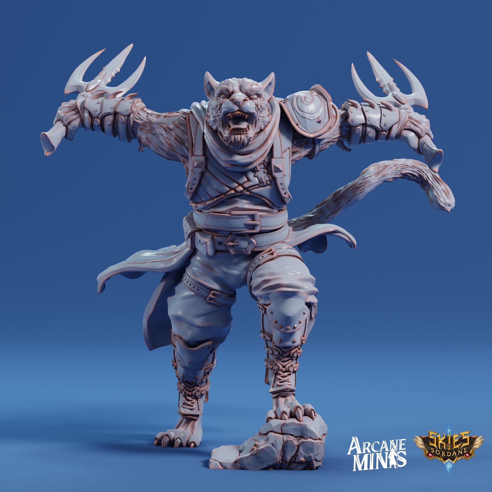 Tabaxi Rogue | Arcane Minis