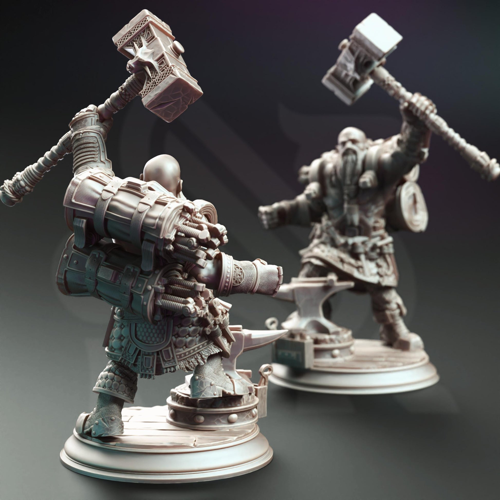 Lochren Ishtrak Hammerfist - Dwarven Blacksmith | Dwarves of the Deep | DM Stash
