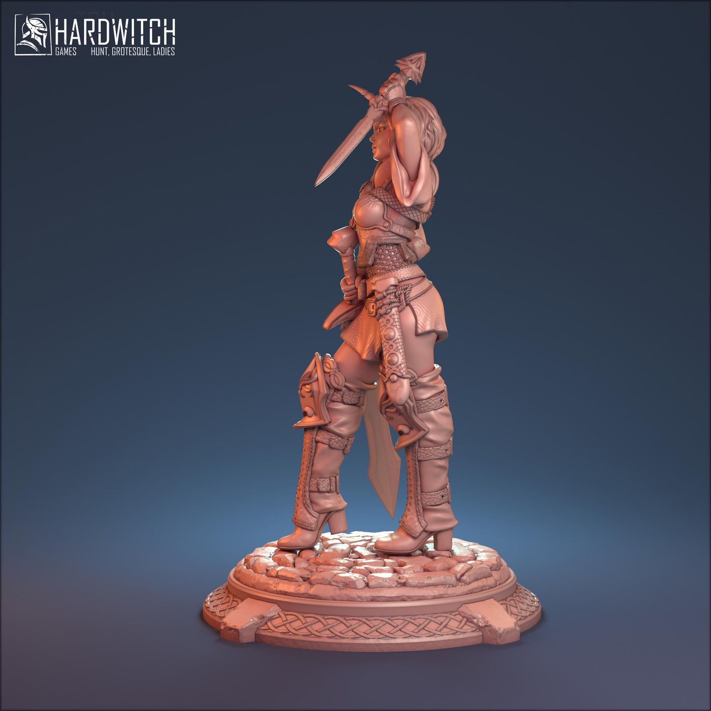 Azuralia - Elf Fighter Rogue | HardWitch Games