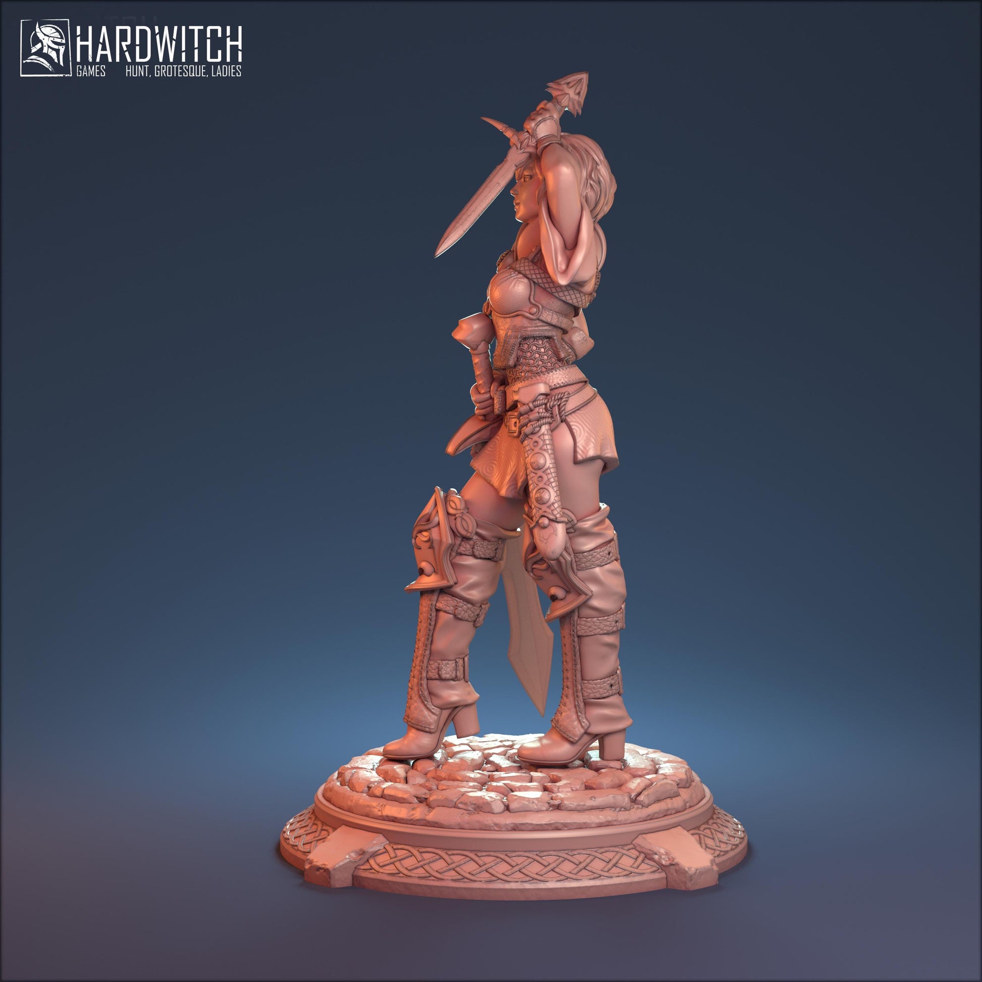 Azuralia - Elf Fighter Rogue | HardWitch Games