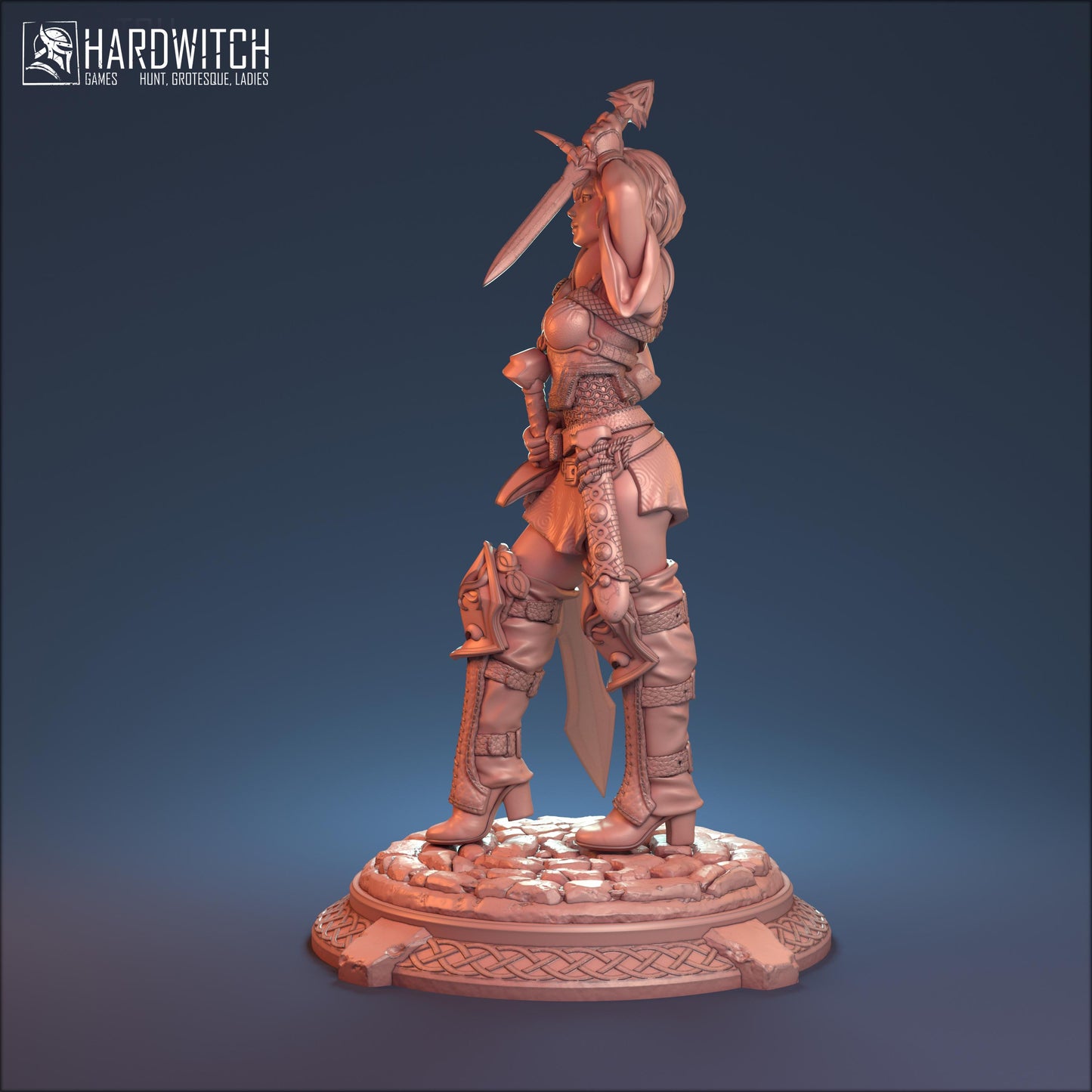 Azuralia - Elf Fighter Rogue | HardWitch Games