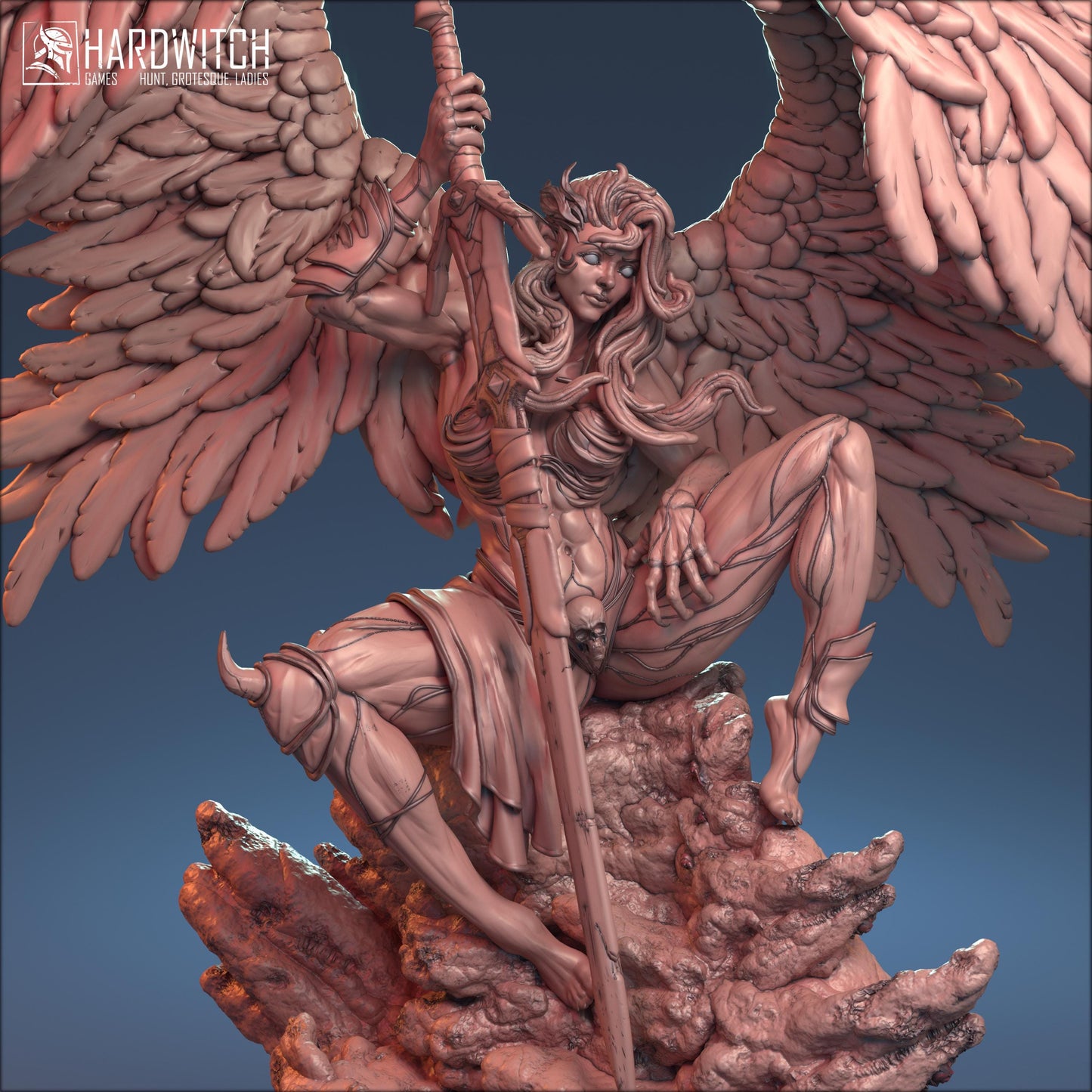 Gareena - Aasimar Angel | HardWitch Games