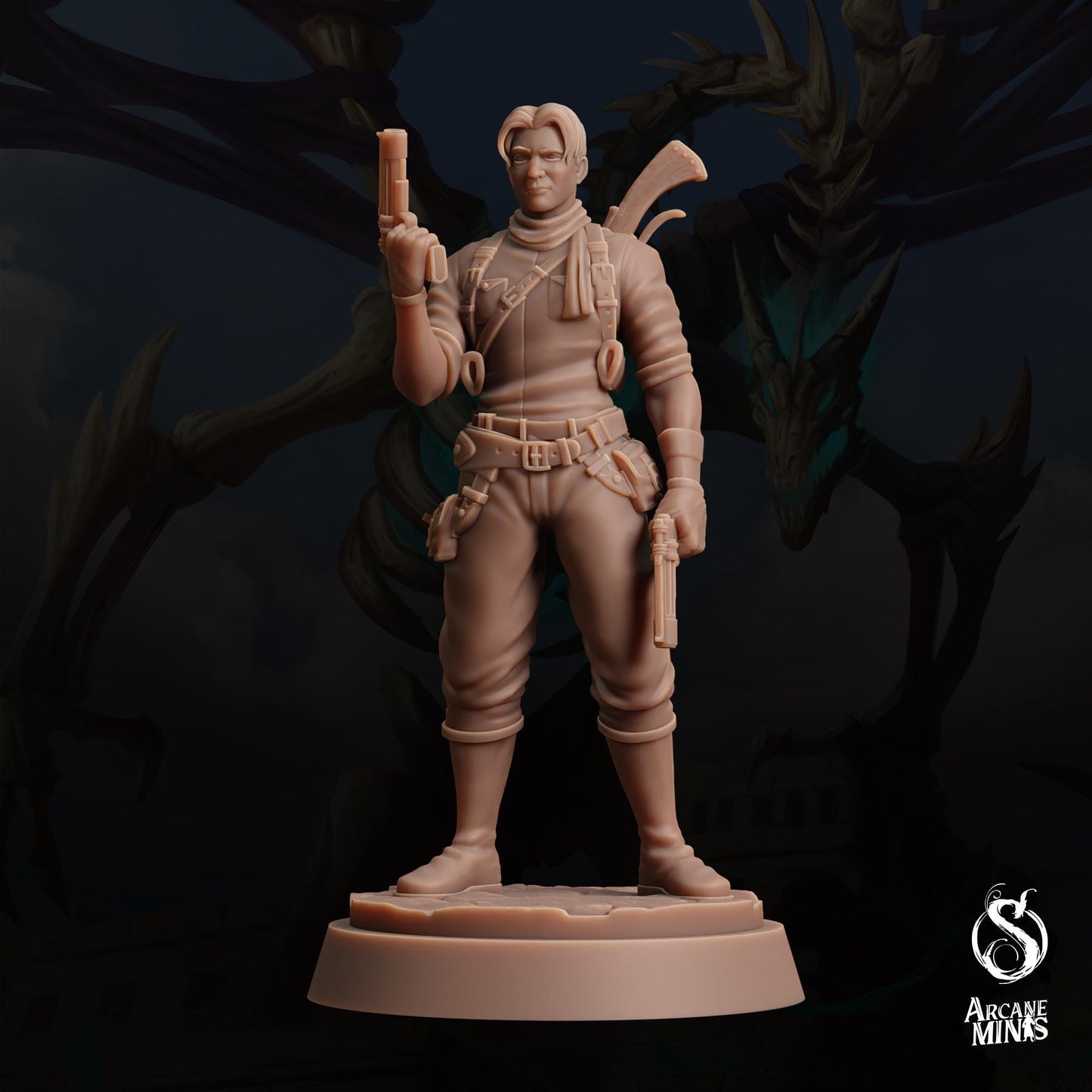 Human Gunslinger | Arcane Minis