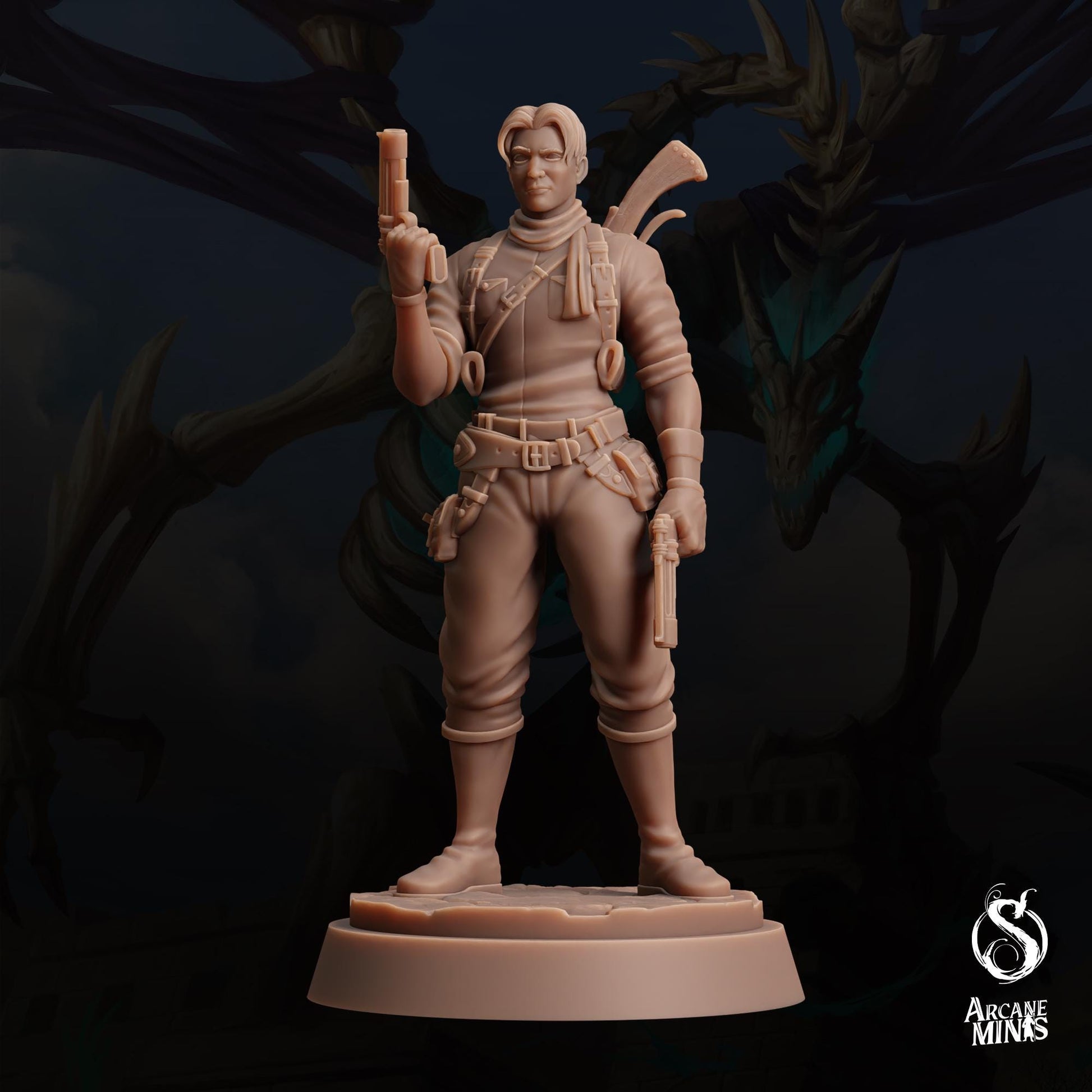 Human Gunslinger | Arcane Minis