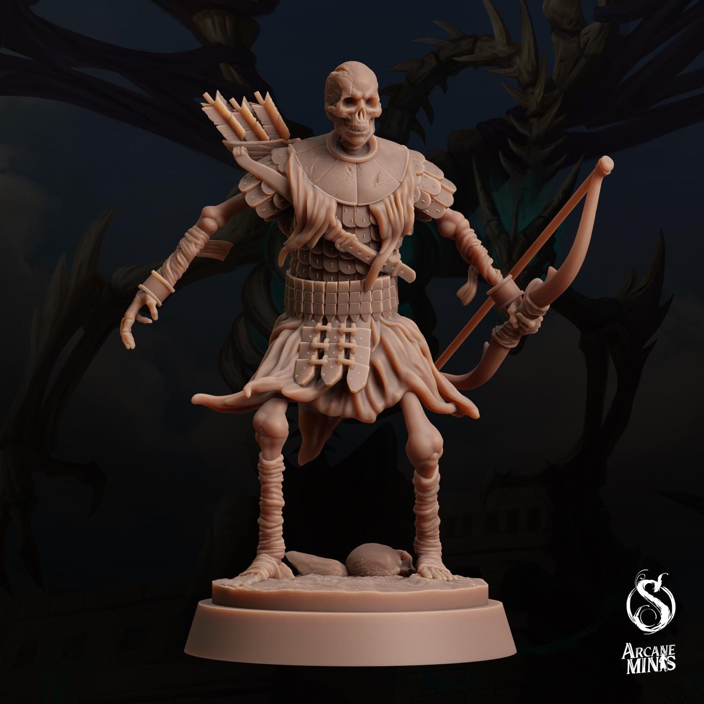 Skeleton Warriors Bowman | Arcane Minis