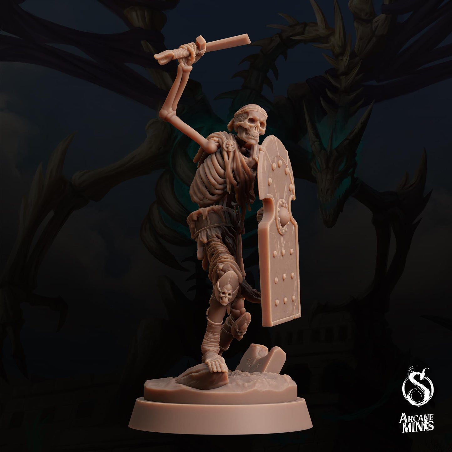 Skeleton Warriors Swordsman | Arcane Minis