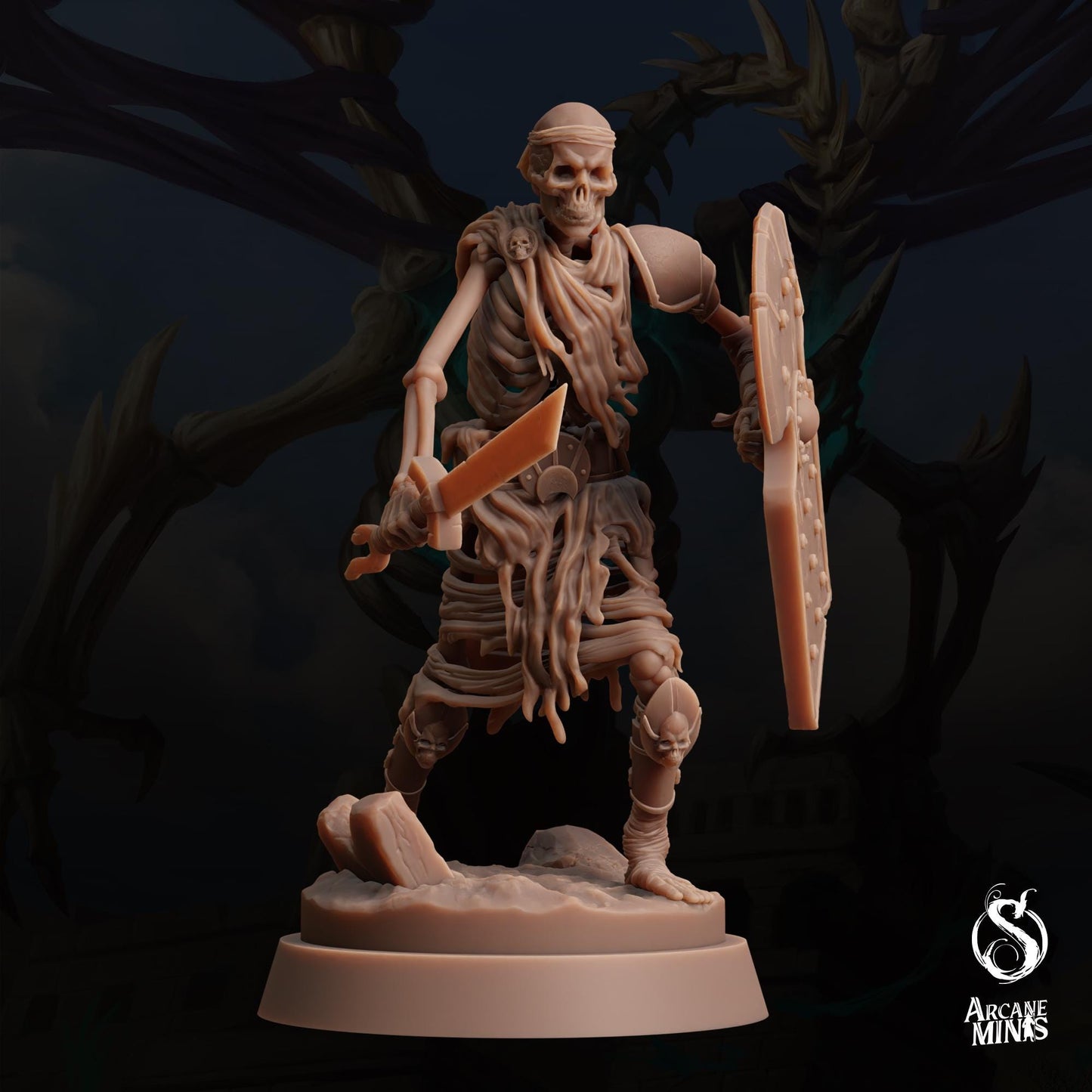 Skeleton Warriors Swordsman | Arcane Minis
