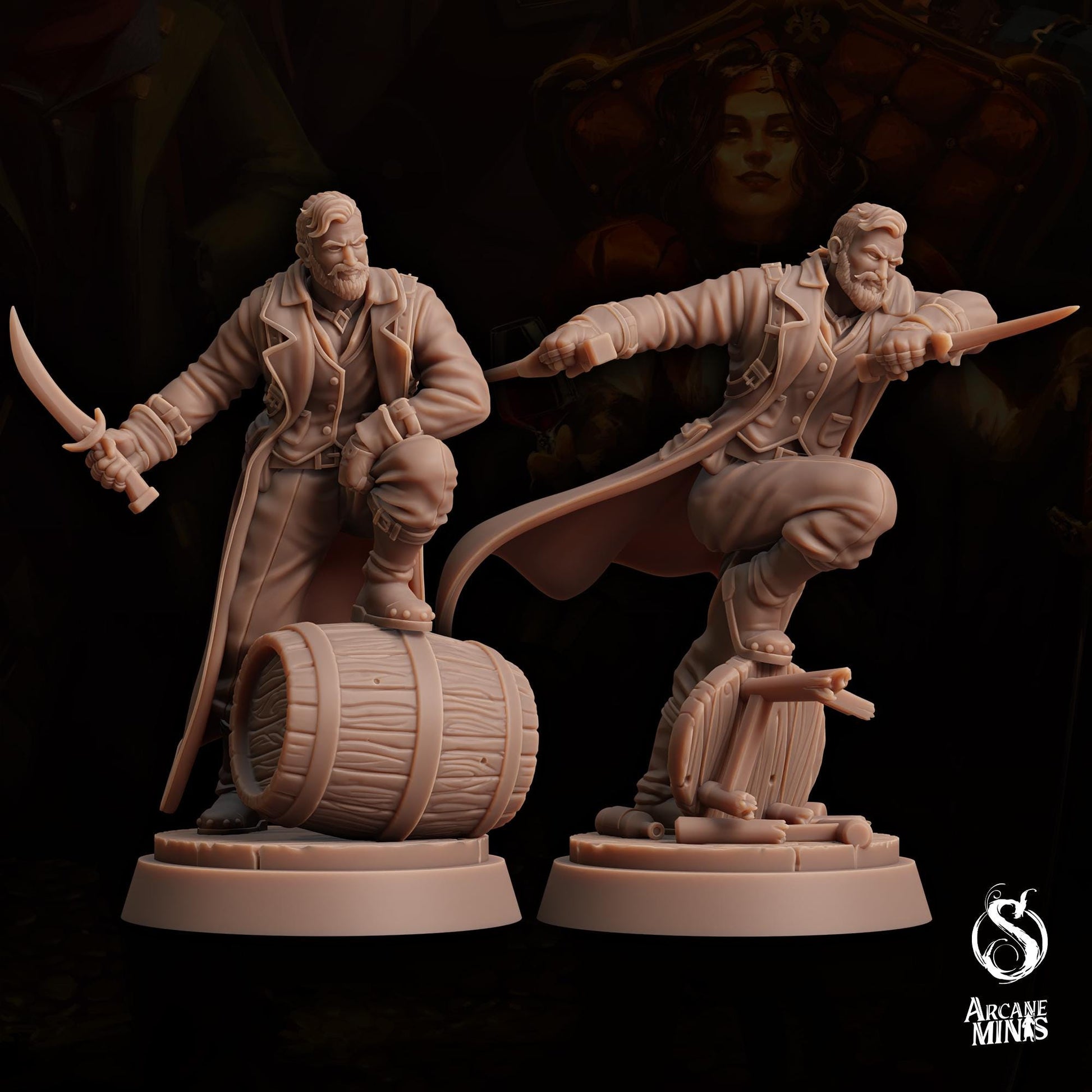 Human Brawler | Arcane Minis