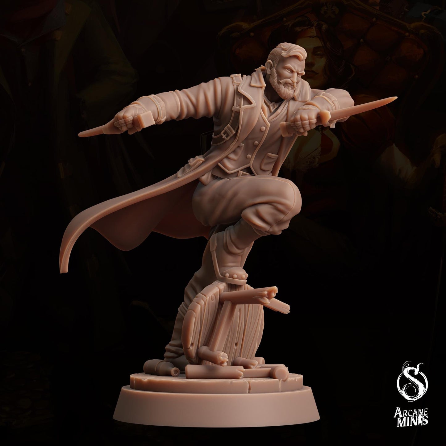 Human Brawler | Arcane Minis