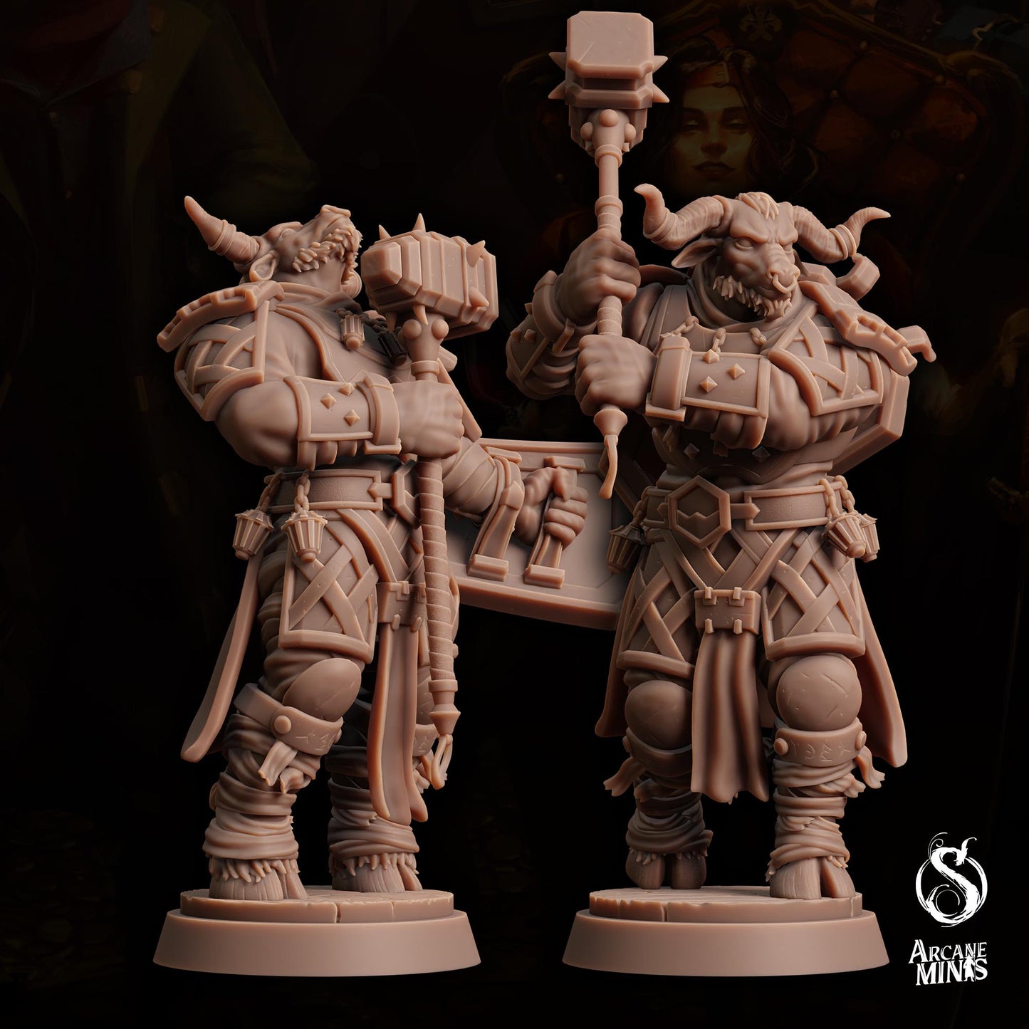 Minotaur Cleric | Arcane Minis