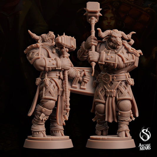 Minotaur Cleric | Arcane Minis