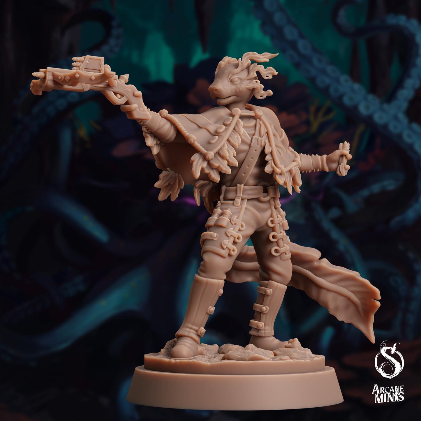 Axolian Ranger | Arcane Minis
